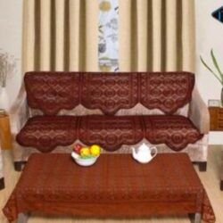 SOFA COVER WITH TABLE COVER