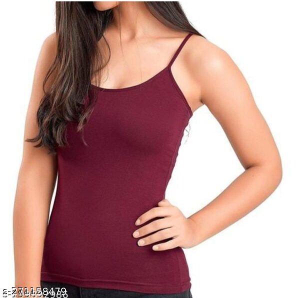 Women's Cotton Camisole Vest Slip