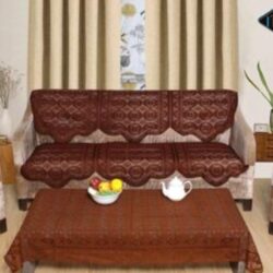 Cotton Sofa Cover with Table Cover