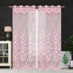 Transparent Net Door 7 feet Curtain