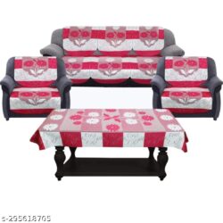 Sofa Cover Set with Table cover