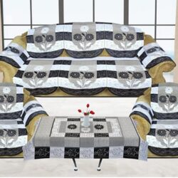 Printed Sofa Cover Set