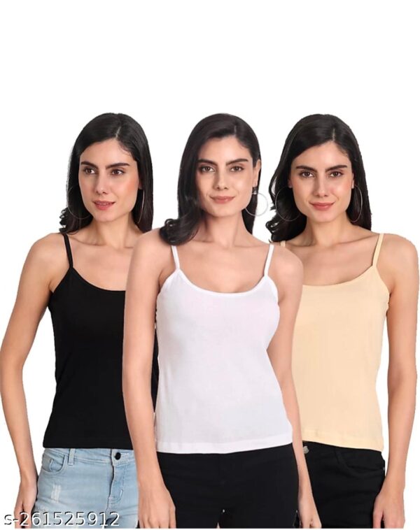 Sleeveless Solid Camisole for Women