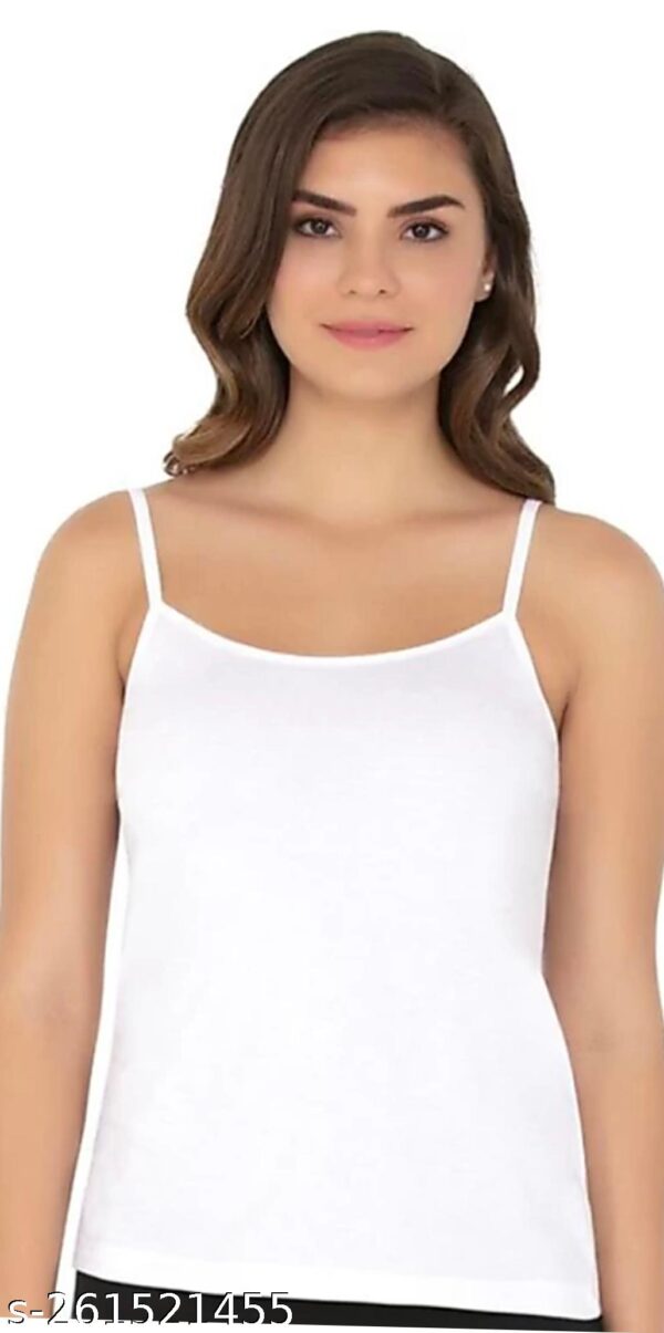 White Camisole Vest Slip