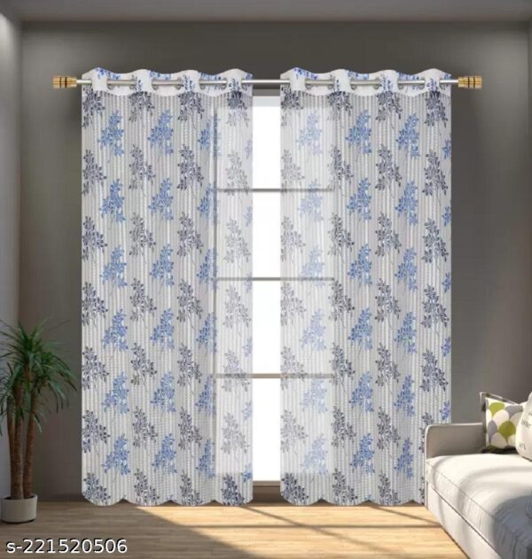 Printed Room Darkening Door Curtain