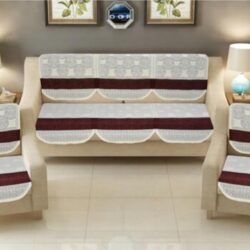 Printed Sofa Cover Set