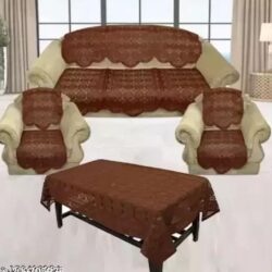 Sofa Cover Set with Table cover