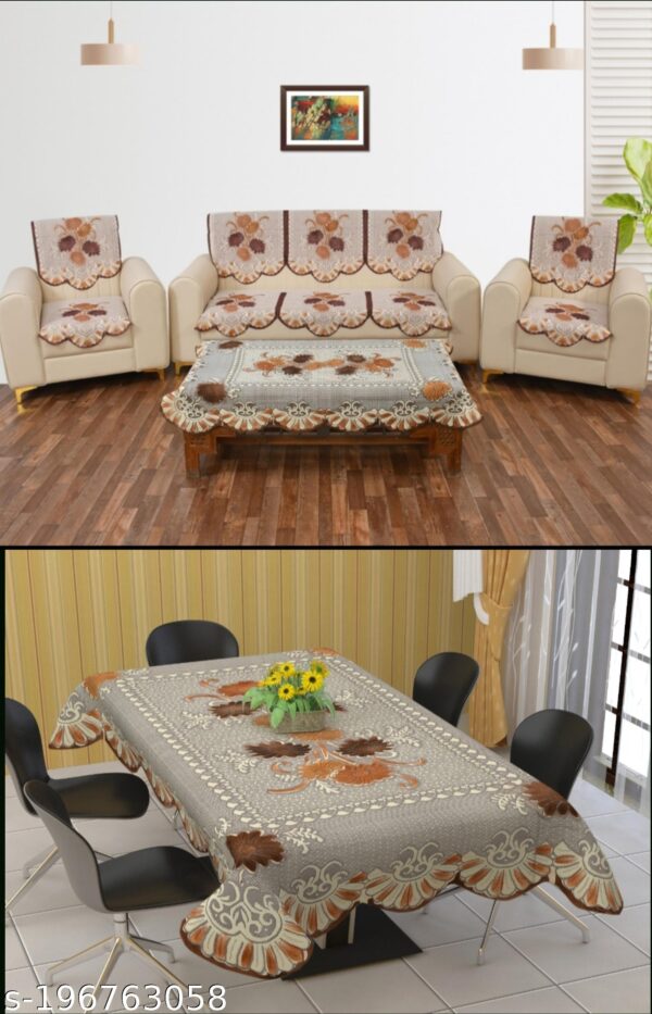 FLORAL SOFA COVER SET