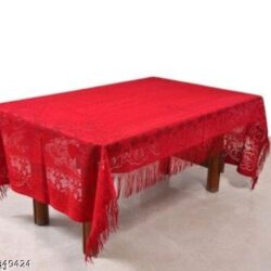 Floral table cover