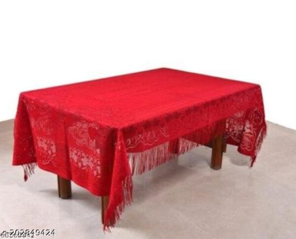 Floral table cover