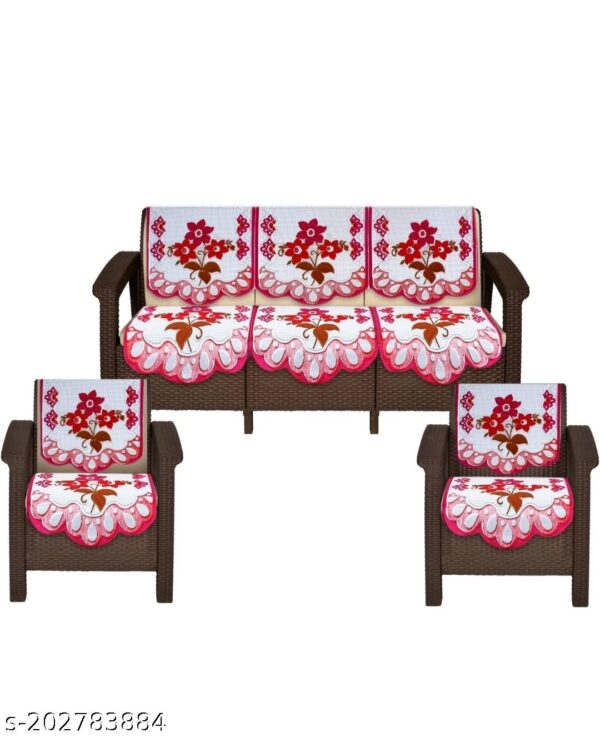 Floral sofa cover set