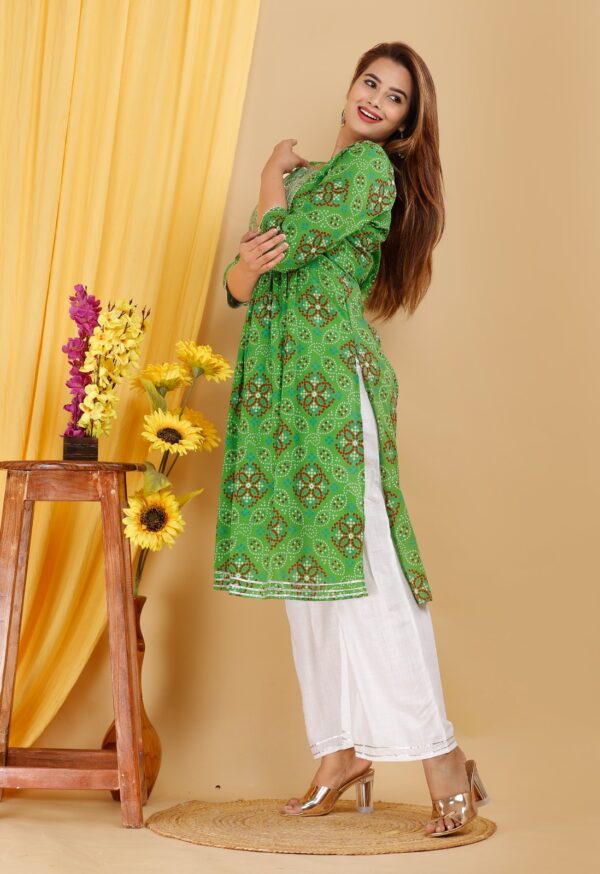 Printed Kurti and Plazo