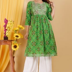 Printed Kurti and Plazo