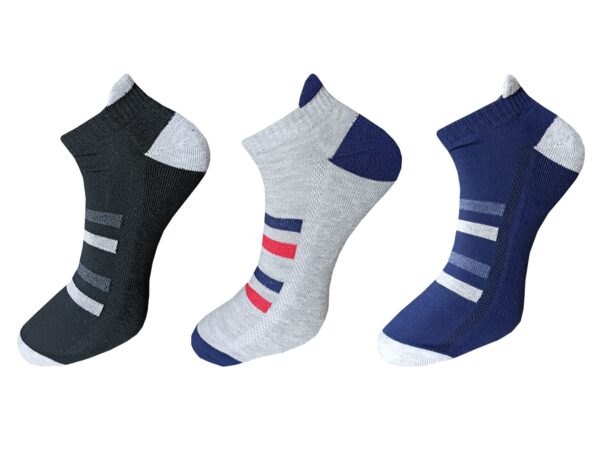 USOXO Men And Women Multicolor Combed Socks | Pack Of 3 | Mens Socks