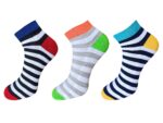 USOXO Men And Women Multicolor Combed Socks | Pack Of 3 | Mens Socks