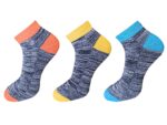 USOXO Men And Women Multicolor Combed Socks | Pack Of 3 | Mens Socks