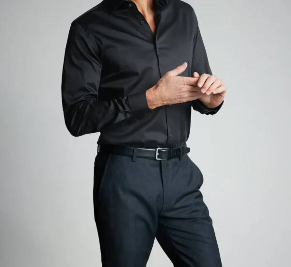 Cotton Shirt Stretchable Slim fit shirt