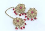 Earring With Tikka | Jewellery