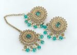 Earring With Tikka | Jewellery