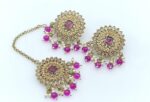 Earring With Tikka | Jewellery