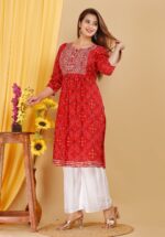 Printed Kurti and Plazo