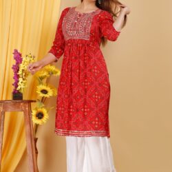 Printed Kurti and Plazo