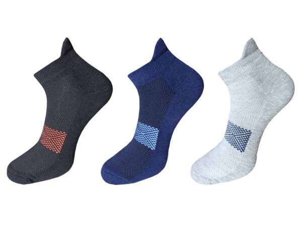 USOXO Men And Women Multicolor Combed Socks | Pack Of 3 | Mens Socks