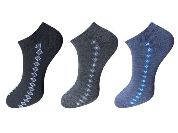 USOXO Men And Women Multicolor Combed Socks | Pack Of 3 | Mens Socks