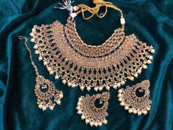 Choker Set With Tikka | Jewellery