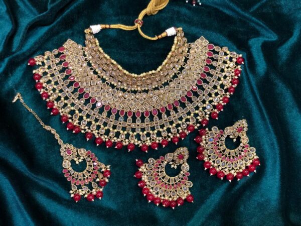 Choker Set With Tikka | Jewellery