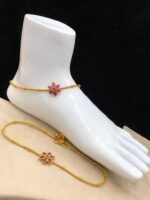 Gold Anklets|Payal