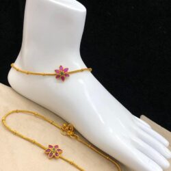 Gold Anklets|Payal