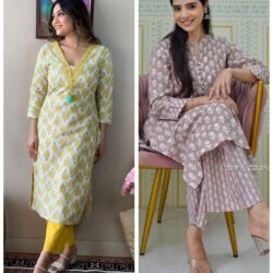 Printed Kurti Set Combo