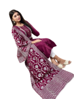 Side Cut Kurti Dupptta