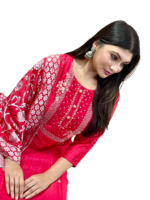 Side Cut Kurti Dupptta