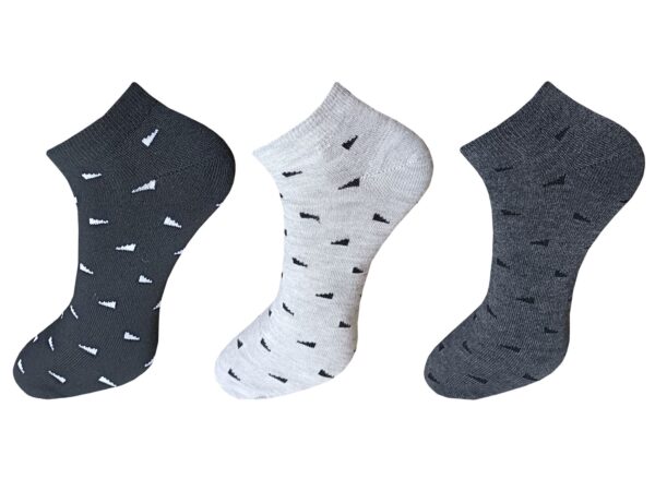 USOXO Men And Women Multicolor Combed Socks | Pack Of 3 | Mens Socks