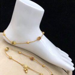 Gold Anklets|Payal