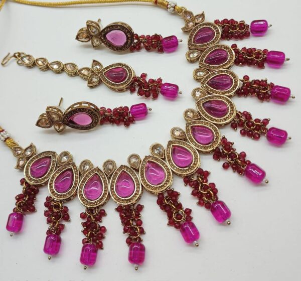 Choker set with tikka | Jewellery