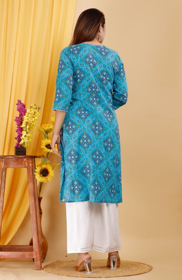 Printed Kurti and Plazo