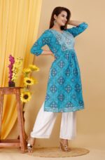 Printed Kurti and Plazo