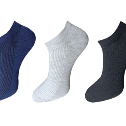 USOXO Men And Women Multicolor Combed Socks | Pack Of 3 | Mens Socks