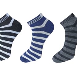 USOXO Men And Women Multicolor Combed Socks | Pack Of 3 | Mens Socks