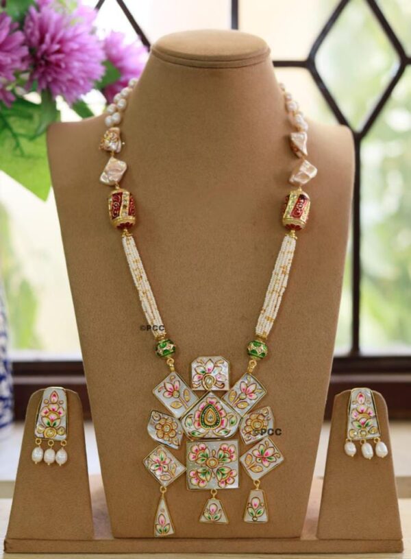 Meenakari Necklace Set