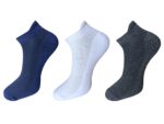 USOXO Men And Women Multicolor Combed Socks | Pack Of 3 | Mens Socks