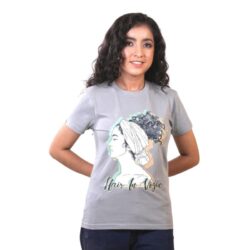 Alldoer Cotton T-Shirt Half Sleeve | Printed Round Neck T-Shirt | Women’s Wear