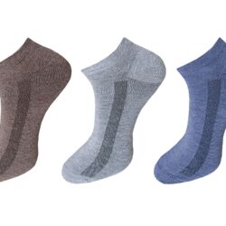 USOXO Men And Women Multicolor Combed Socks | Pack Of 3 | Mens Socks