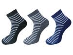 USOXO Men And Women Multicolor Combed Socks | Pack Of 3 | Mens Socks