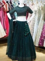 LEHENGAS WITH HEAVY DUPATTA