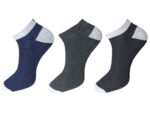 USOXO Men And Women Multicolor Combed Socks | Pack Of 3 | Mens Socks