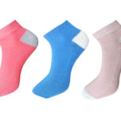 USOXO Men And Women Multicolor Combed Socks | Pack Of 3 | Mens Socks